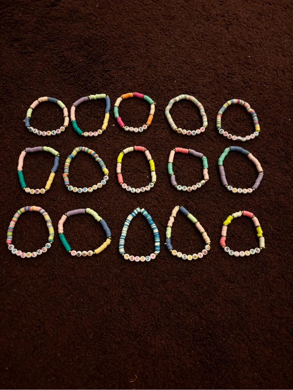 Motivational bracelets